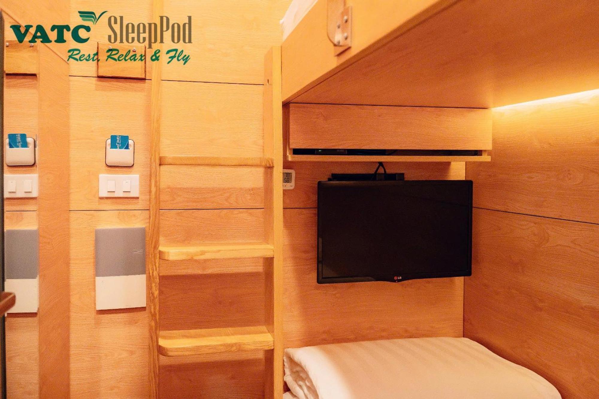 Отель Vatc Sleep Pod Terminal 2 Нойбай Экстерьер фото