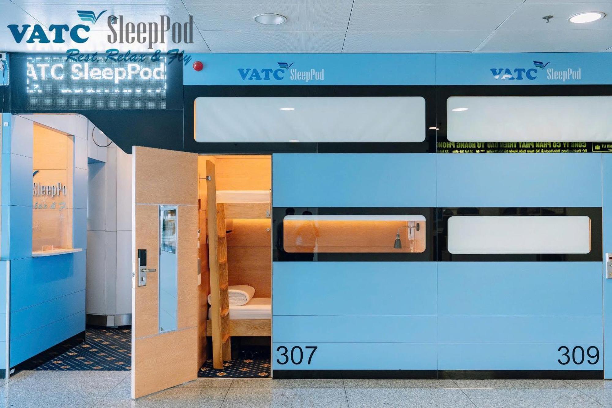 Отель Vatc Sleep Pod Terminal 2 Нойбай Экстерьер фото